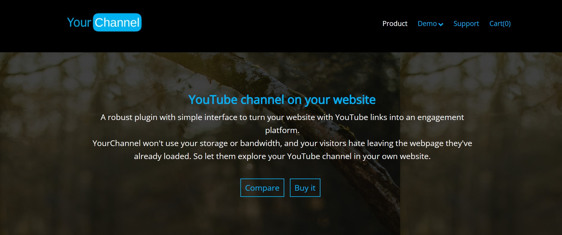 Your Channel YouTube plugin